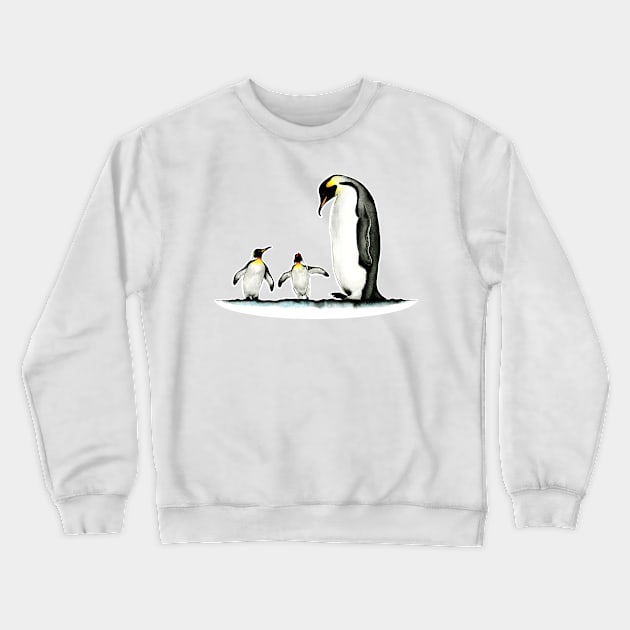 Three Penguin Crewneck Sweatshirt by baileyemilee